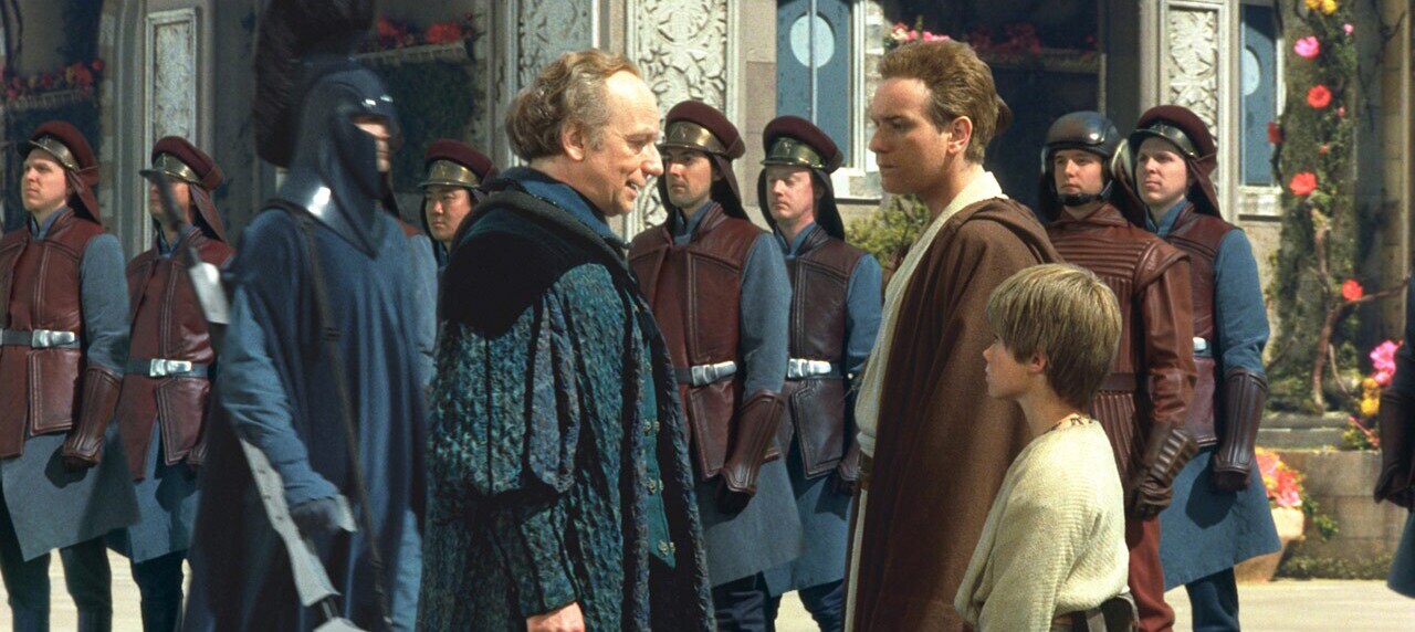 Obi-wan and Anakin in Star Wars: The Phantom Menace