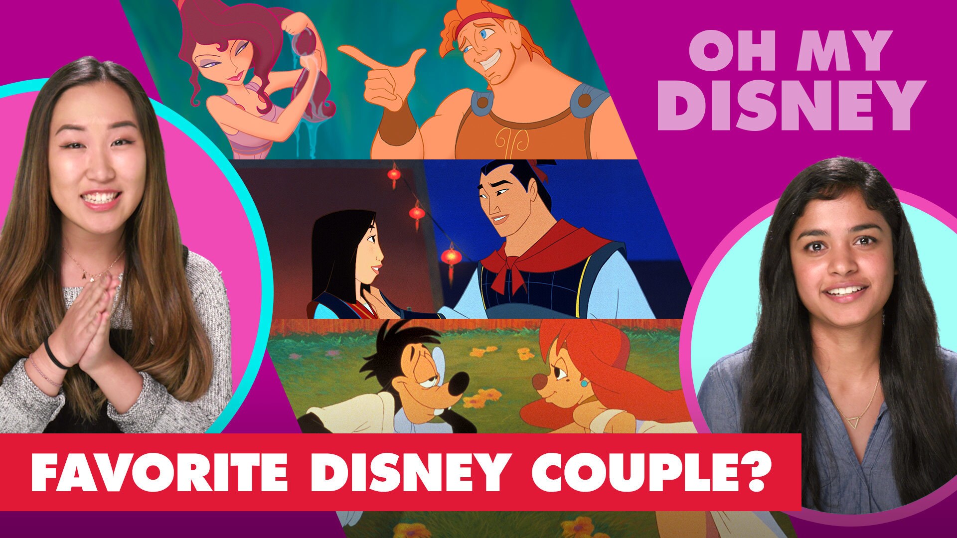 Who Is Your Favorite Disney Couple? | Let's Talk Disney by Oh My Disney