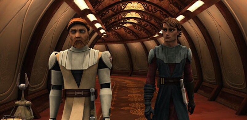 Obi-Wan Kenobi and Anakin Skywalker