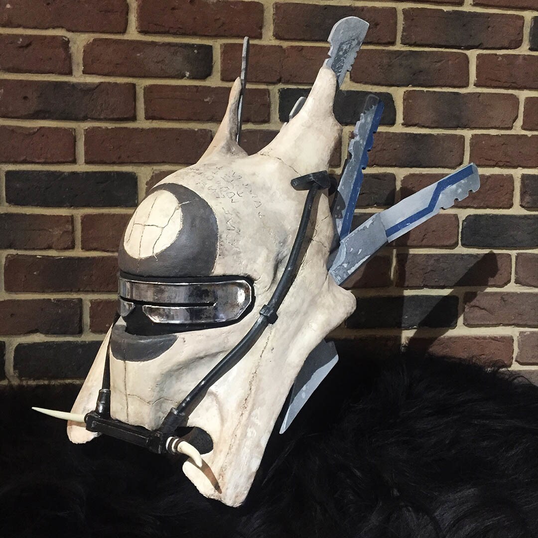 Most Impressive Fans: Geoffrey Masson created this helmet for an Enfys Nest cosplay.