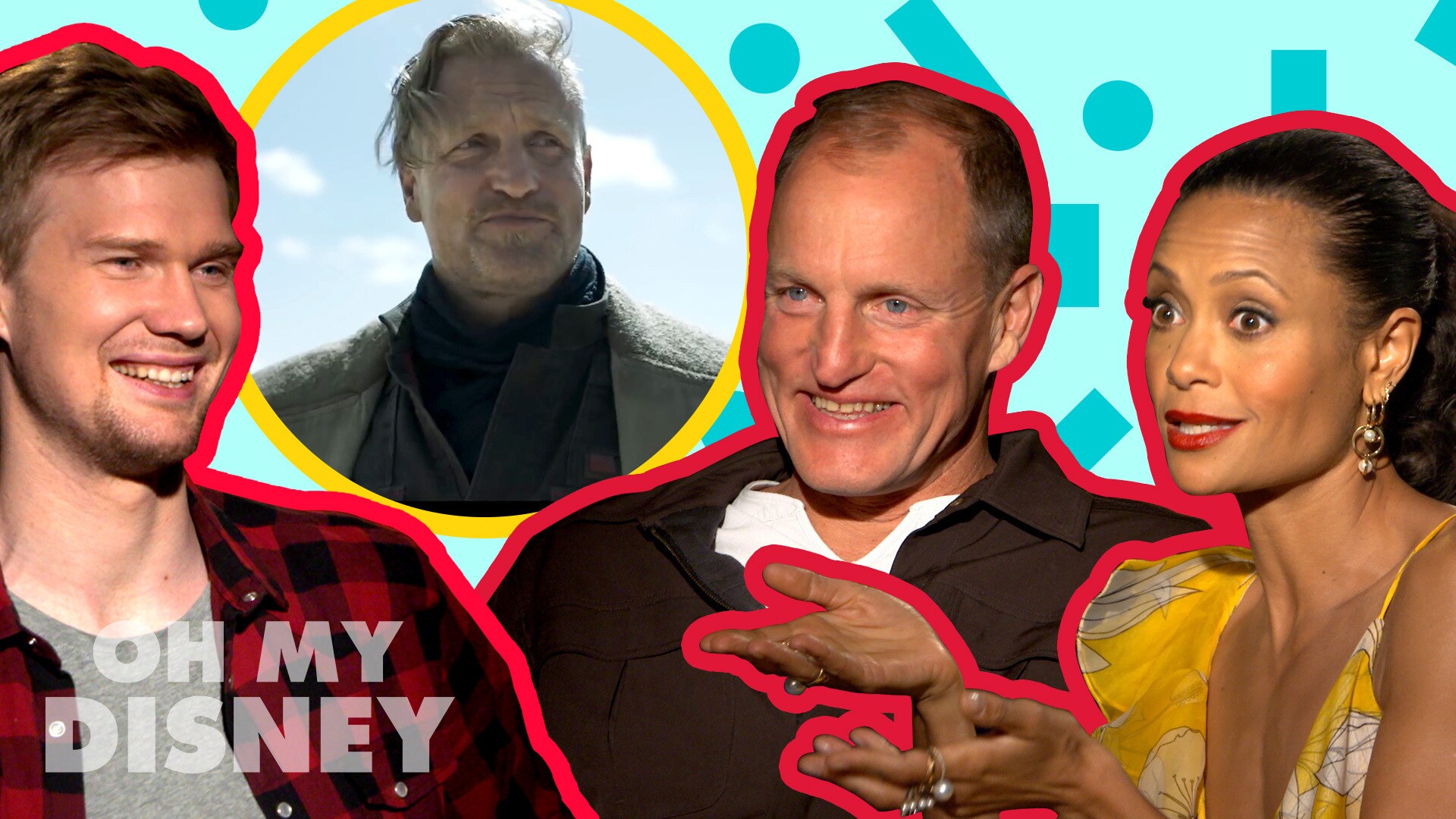 Woody Harrelson, Thandie Newton, & Joonas Suotamo | Oh My Disney Show by Oh My Disney