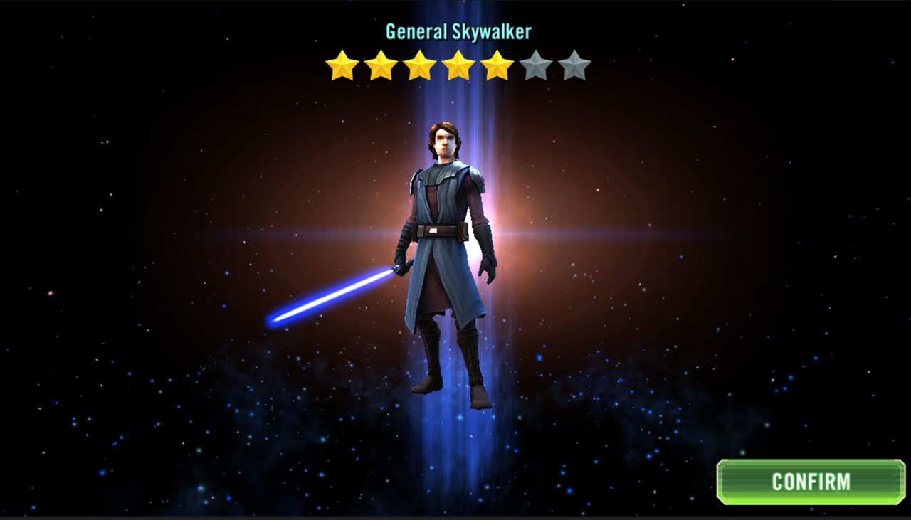 General Anakin Skywalker in Star Wars: Galaxy of Heroes