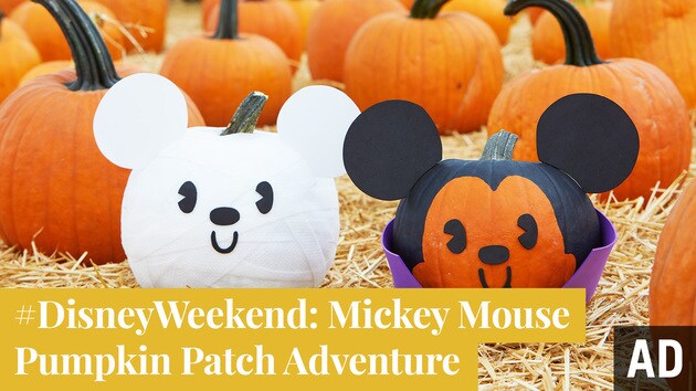 Mickey Mouse Pumpkin Patch Adventure | #DisneyWeekend by Disney Family