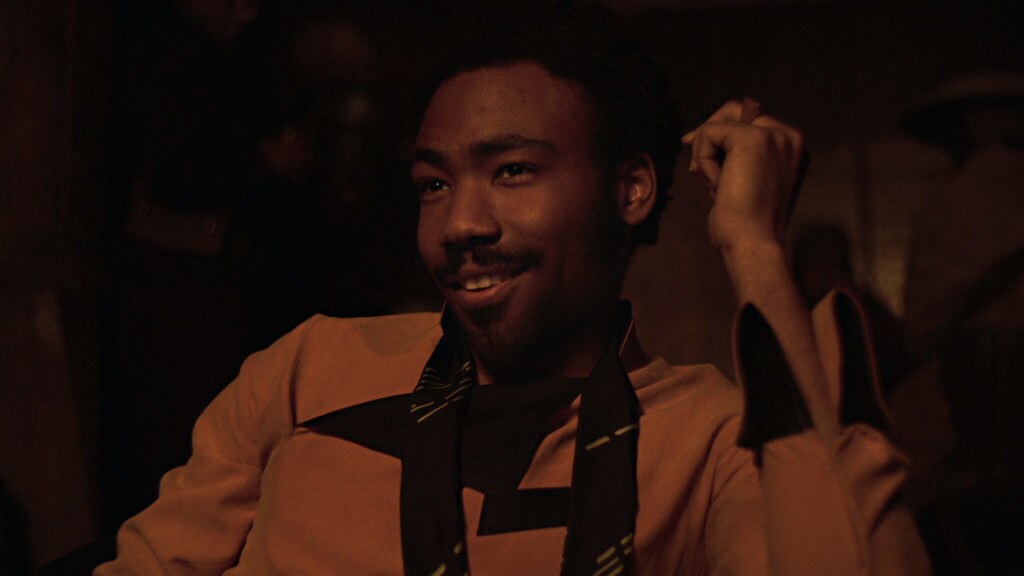 Lando Calrissian in Solo: A Star Wars Story.