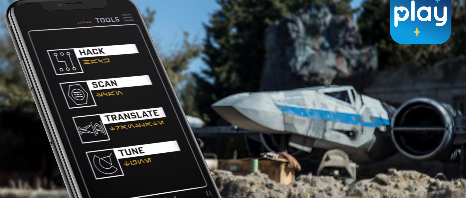 2個 ディズニー 携帯 BLACK SPIRE OUTPOST DATAPAD Disney Parks Star Wars Galaxy's Edge Black Spire Outpost Datapad
