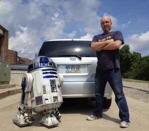 Chris Reiff's Star Wars license plate