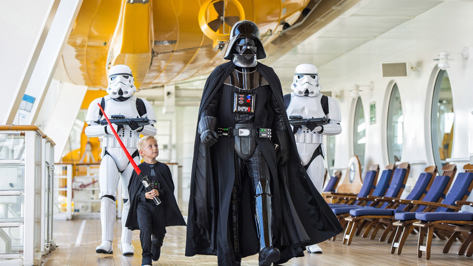 Darth Vader at Star Wars Day at Sea