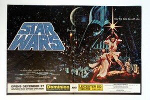 Ad for the Star Wars UK premiere on 27th Dec 1977