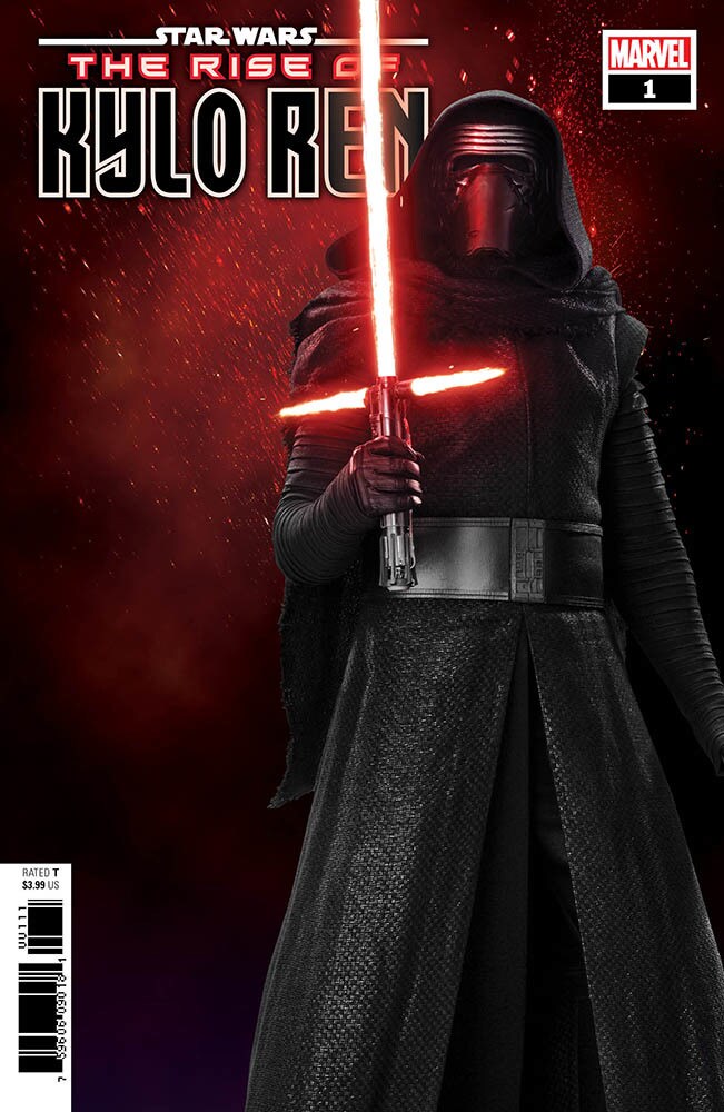 A variant cover for the Rise of Kylo Ren series