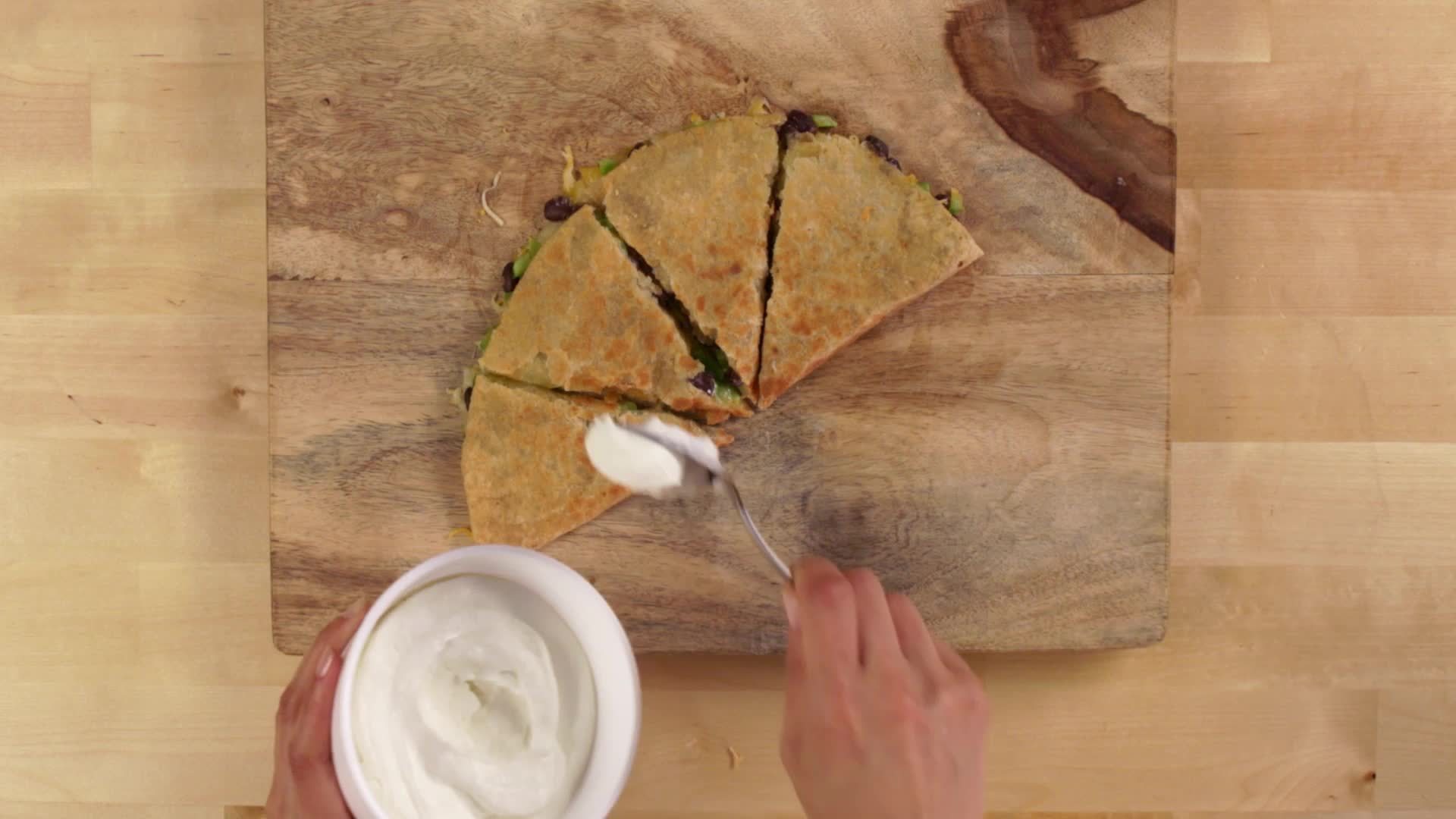 Be Your Best Snackdown- Mexican Style Quesadilla
