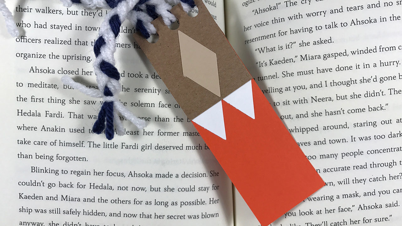 Snip a “Snips”: How to Make an Ahsoka Tano-Inspired Bookmark