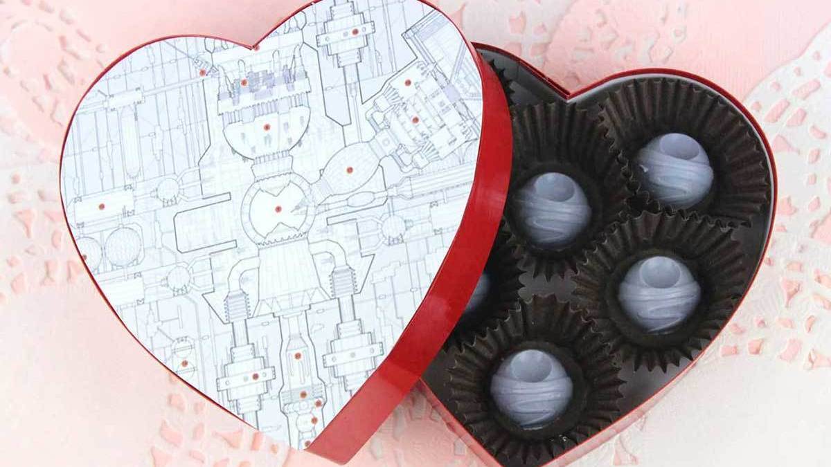 Death Star Valentine’s Day Chocolates