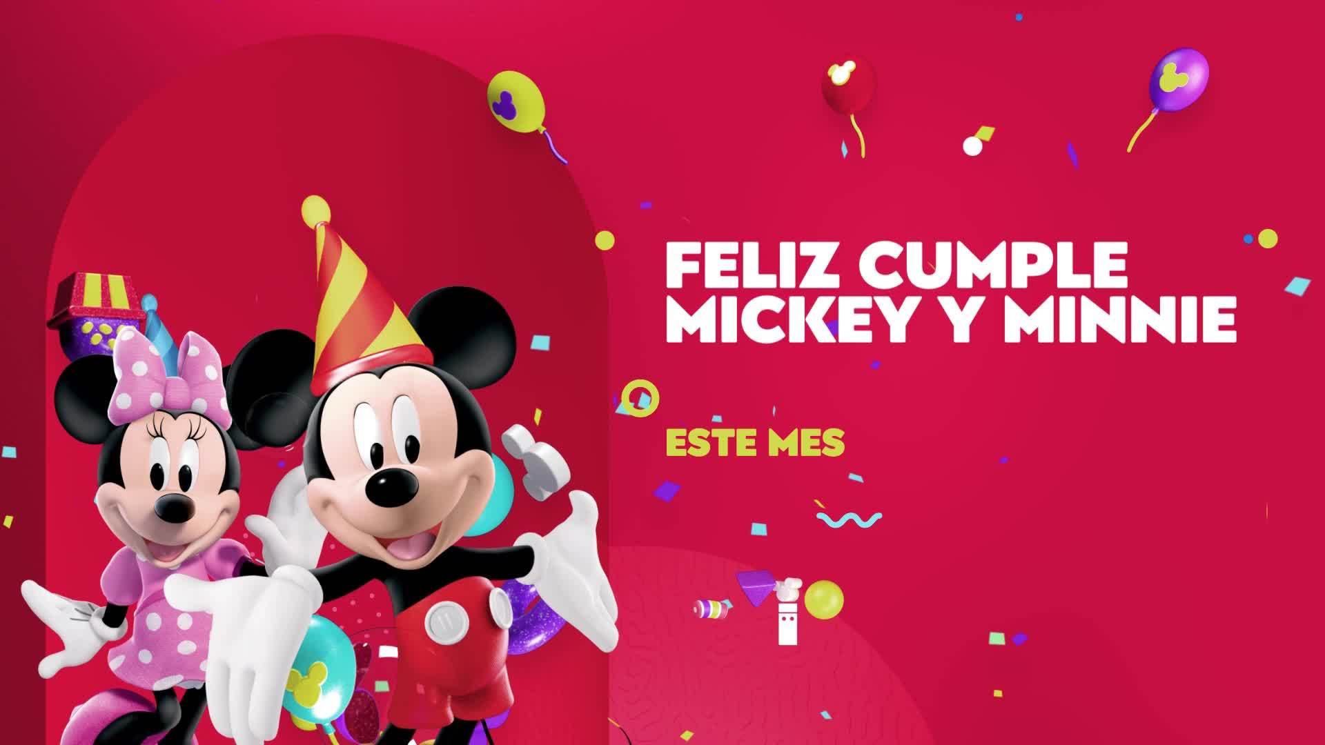 Mickey & Minnie - Feliz Cumpleaños - 2021