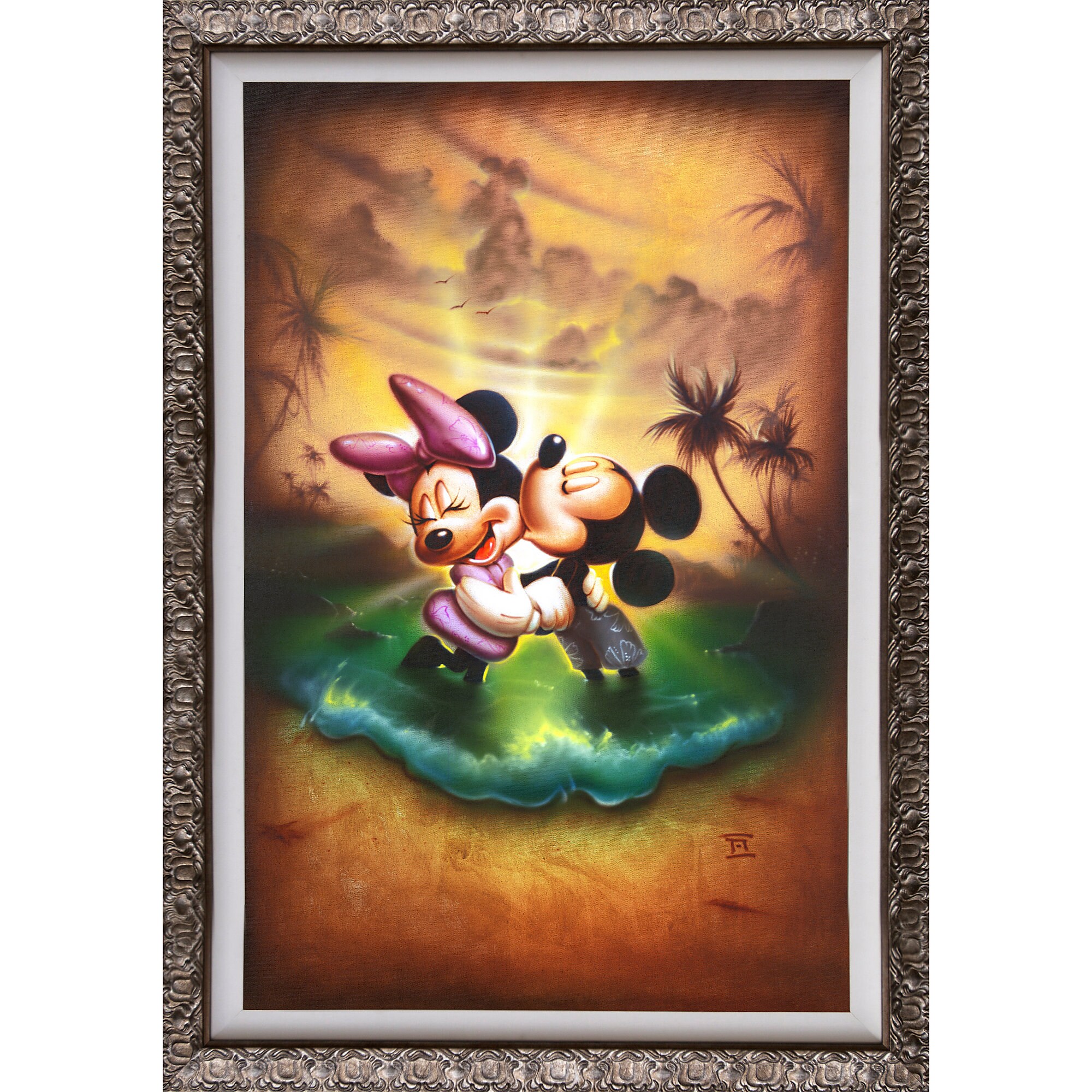 Mickey Mouse and Minnie ''Life With You Is a Dream'' Giclée by Noah