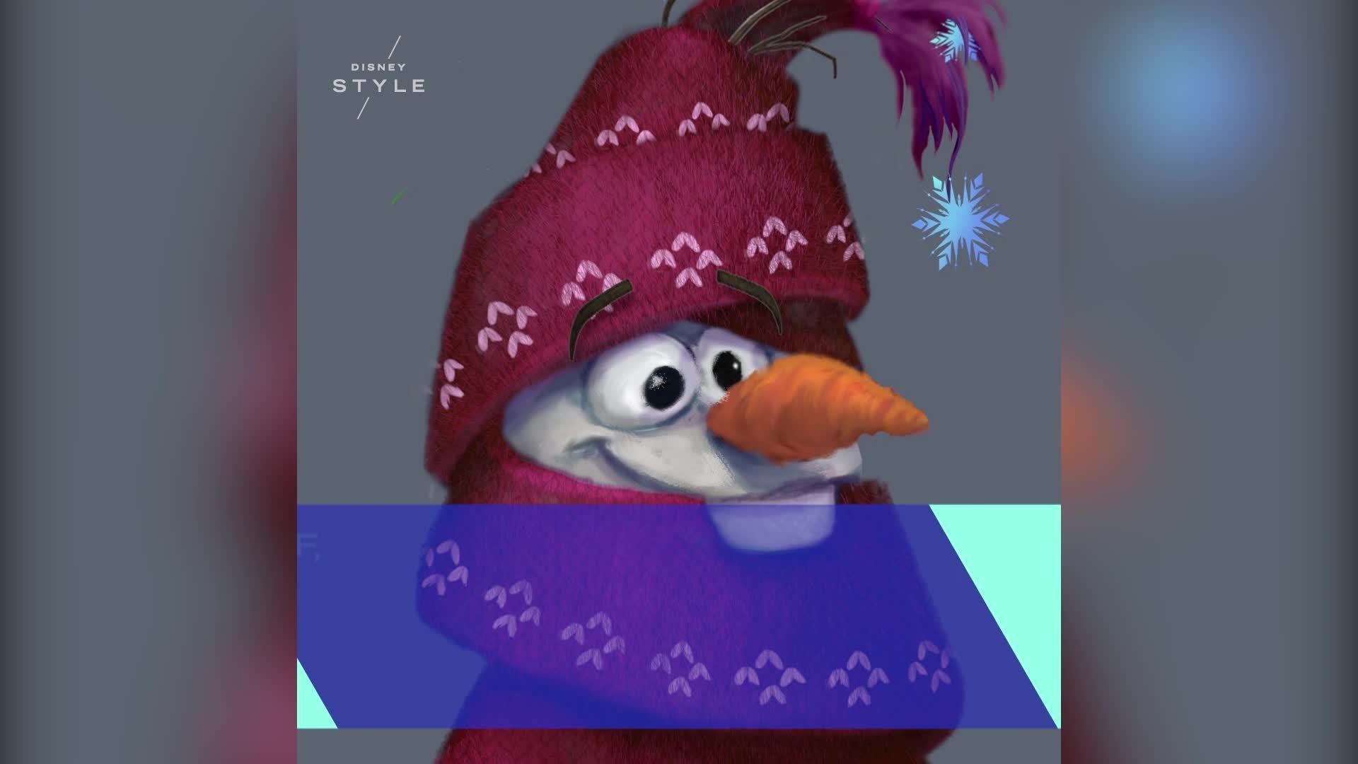 Costume Details of "Olaf's Frozen Adventure"