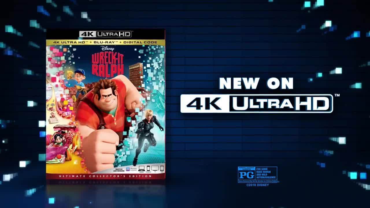 Wreck-it Ralph New on 4K Ultra HD
