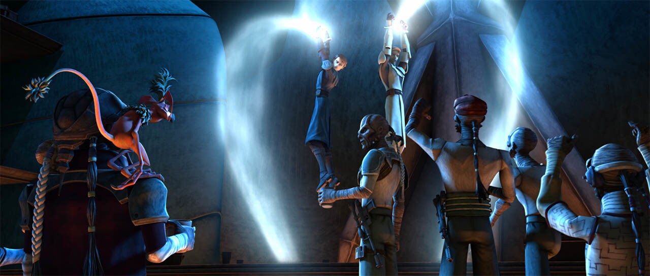 A scene from "The Gungan General."