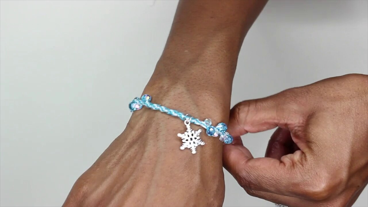 Frozen Inspired DIY Bracelet | Disney Style