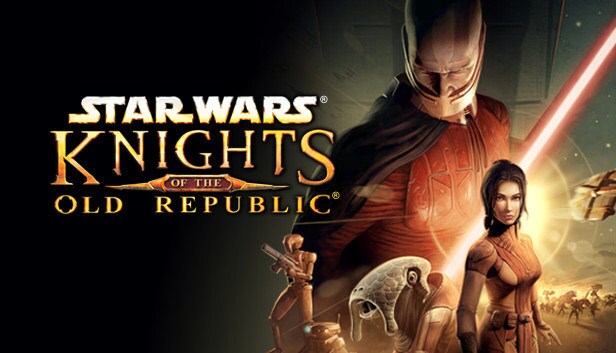 Star Wars: Knights of the Old Republic video game promotional artwork.