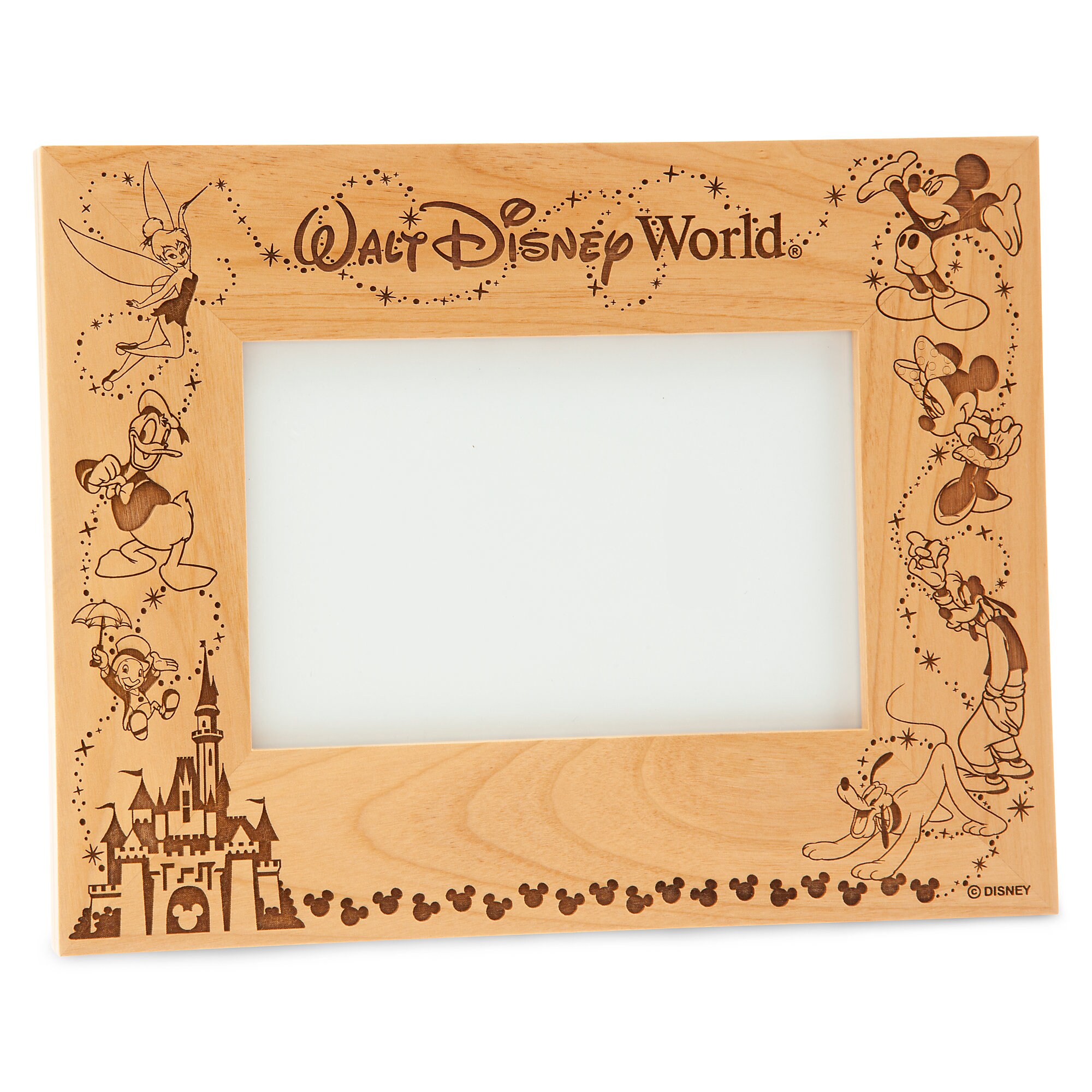 Walt Disney World Cinderella Castle Frame by Arribas - Personalizable