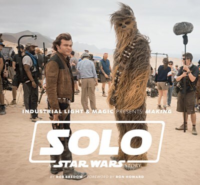 The cover the new Making of Solo: A Star Wars Story book out now.