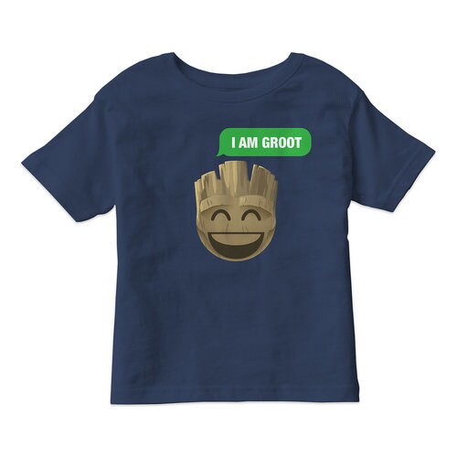''I Am Groot'' Text Emoji Tee for Kids ? Customizable