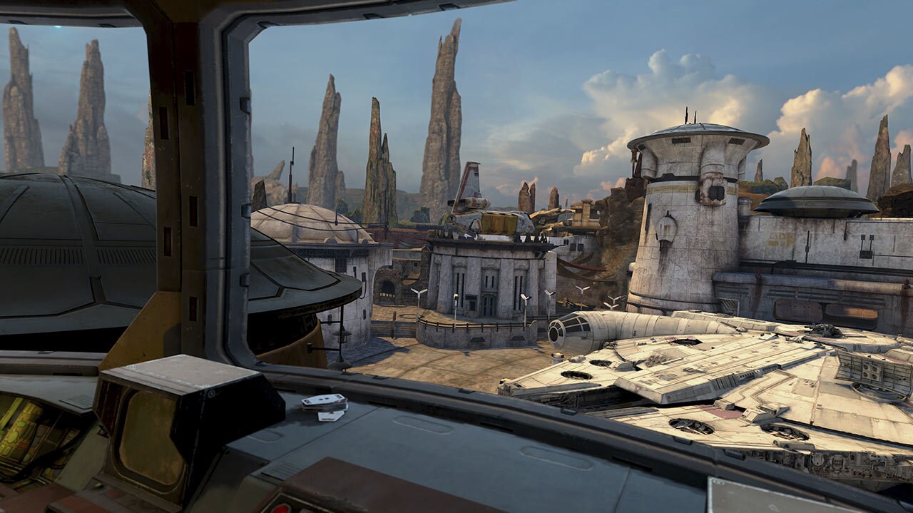 The Falcon in Tales from the Galaxy’s Edge