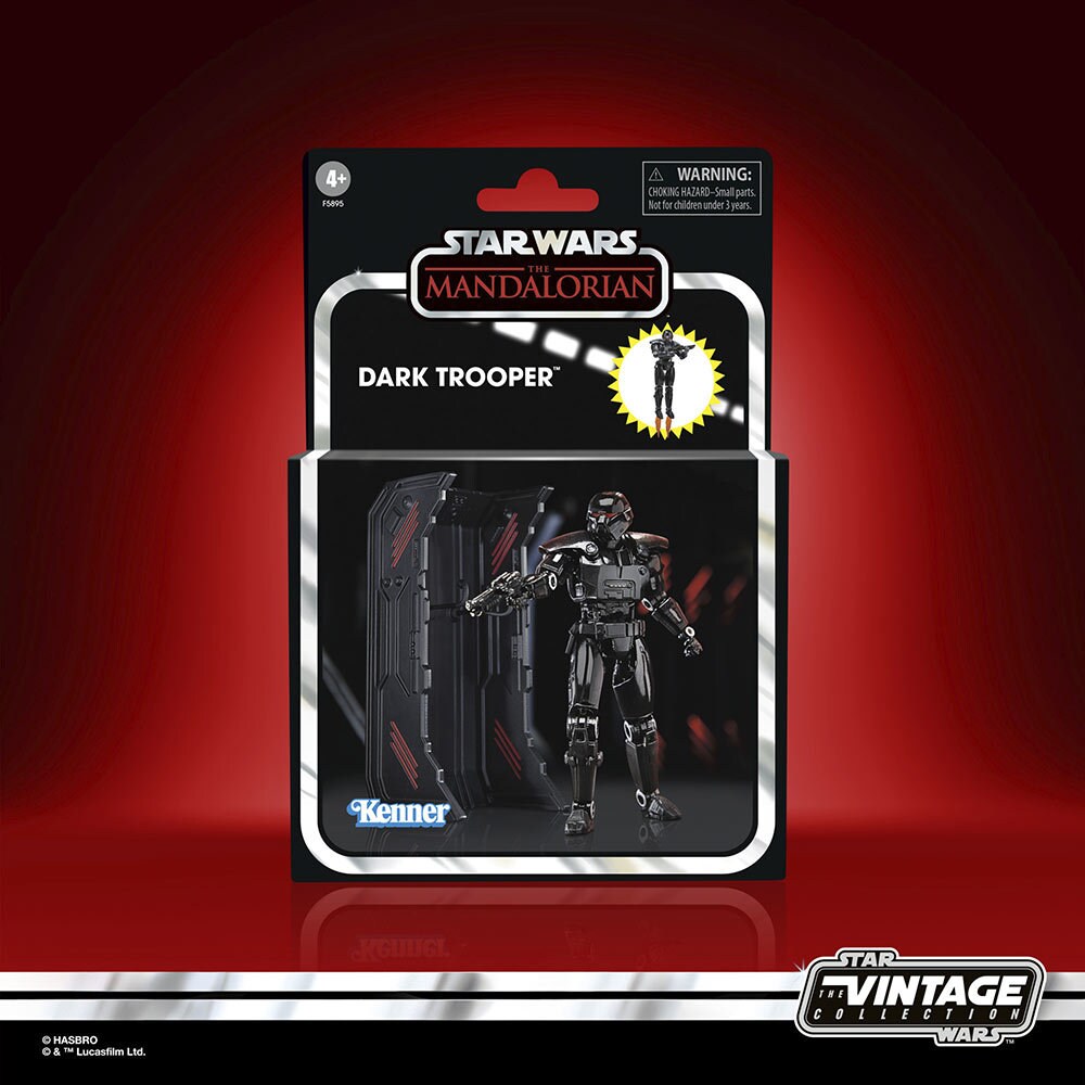 The Mandalorian Vintage Collection Dark Trooper package