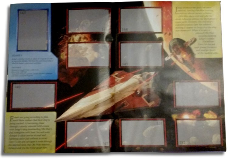 Star Wars: Attack of the Clones sticker book - spotlight