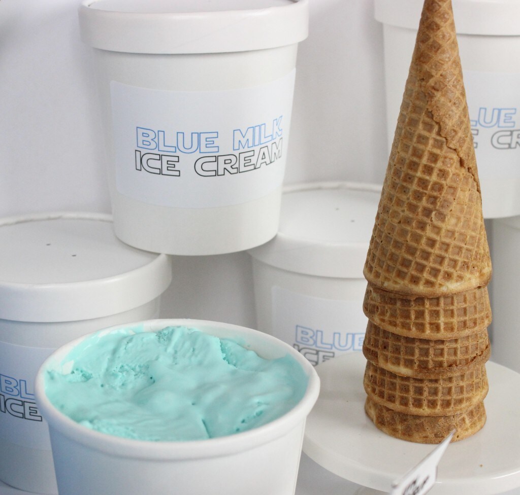 May The 4th Ice Cream Party - Blue Milk Ice Cream