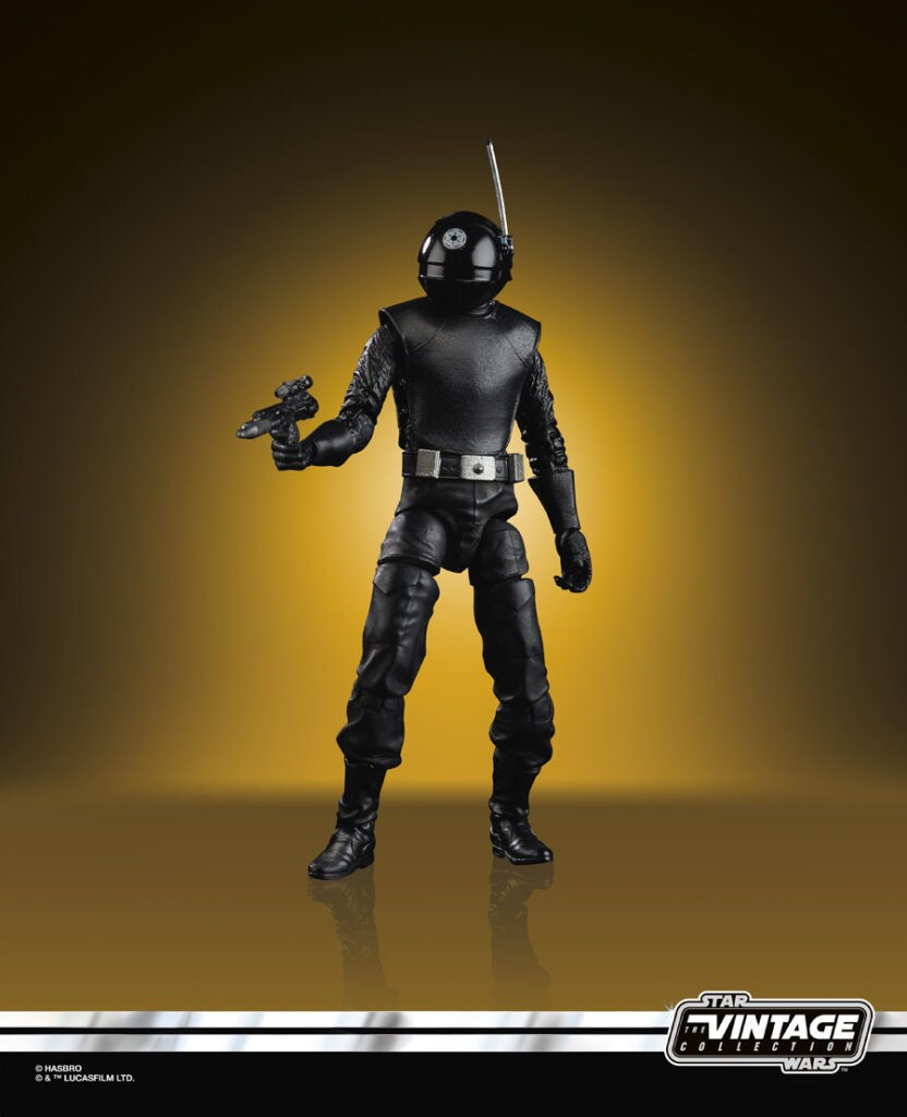 A Death Star Gunner action figure by Hasbro.