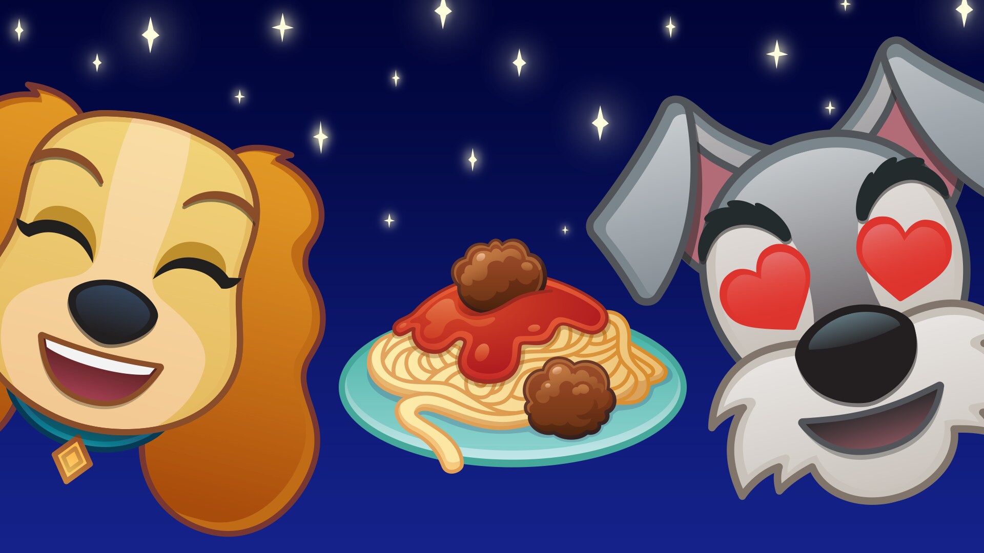 Lady and the Tramp | As Told by Emoji by Disney