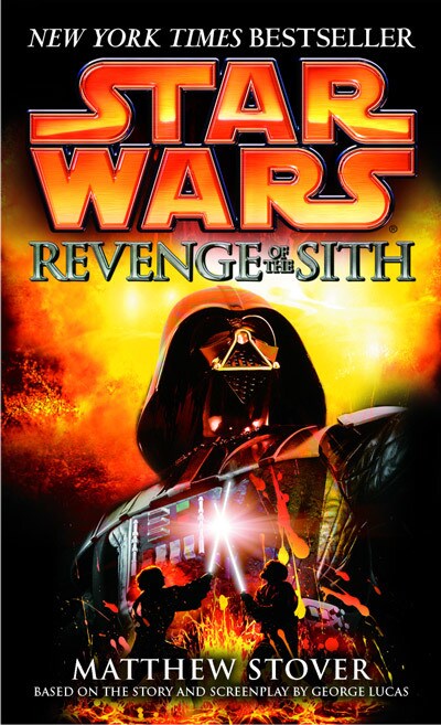 Cover of the novel Star Wars: Revenge of the Sith by Mathew Stover.