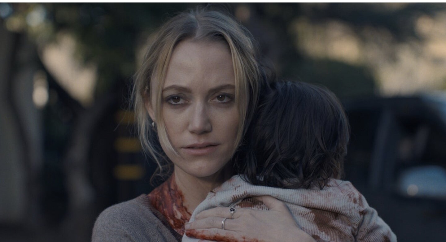 The Hand That Rocks the Cradle Logos and Key Art Film Still