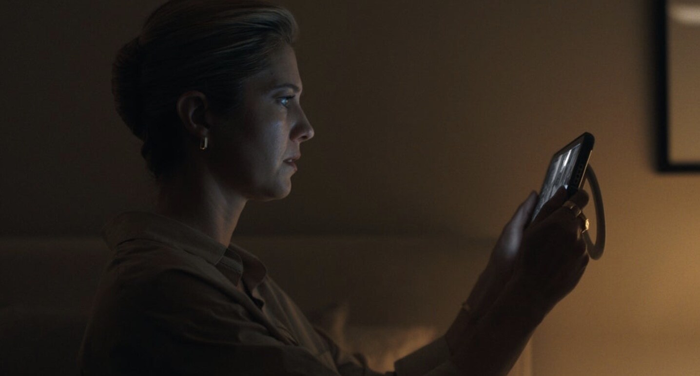 The Hand That Rocks the Cradle Logos and Key Art Film Still