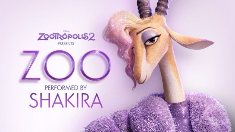 ZOO LA CANCIÓN ORIGINAL DE ZOOTRÓPOLIS 2  INTERPRETADA POR SHAKIRA YA DISPONIBLE