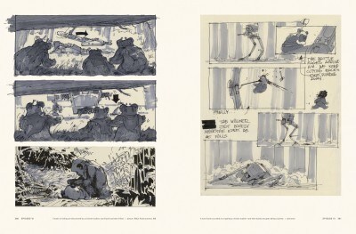 Star Wars Storyboards: The Original Trilogy interiors, Return of the Jedi