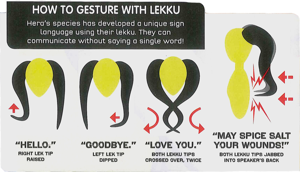 lekku-gestures