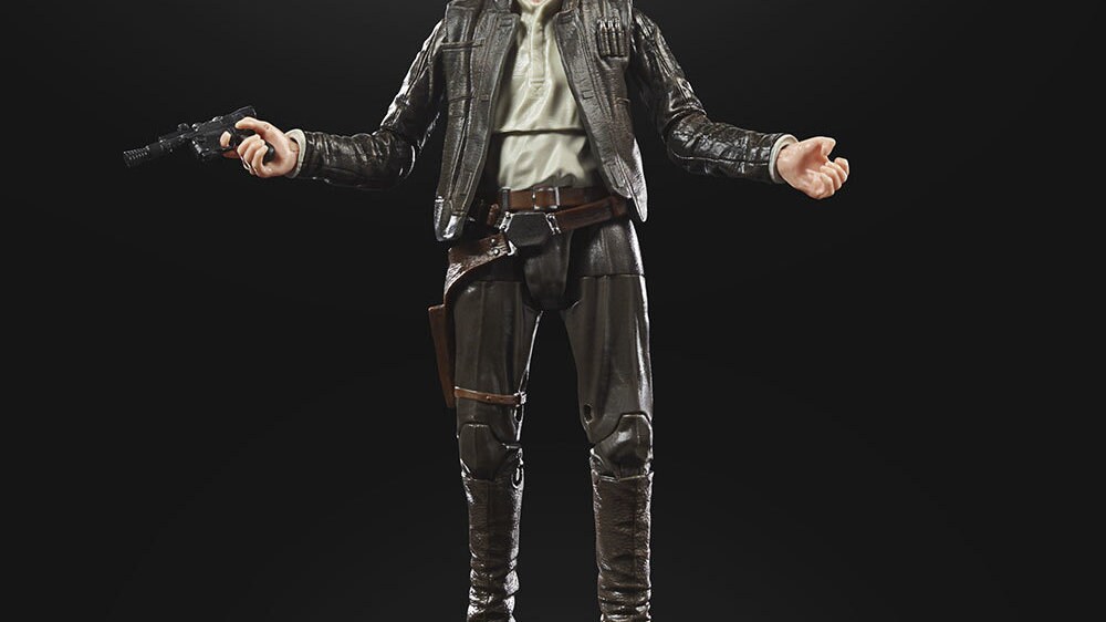 Hasbro's The Black Series Han Solo out of package