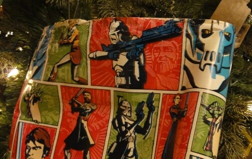 Star Wars Christmas paper