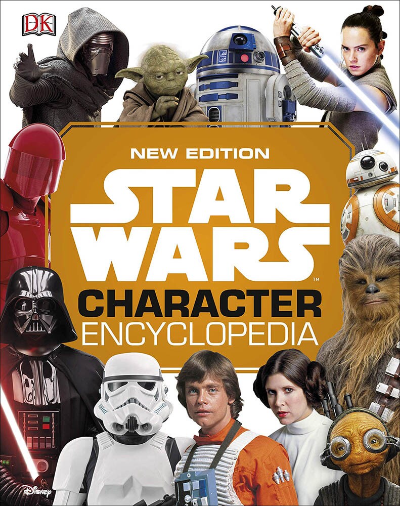 The cover of the Star Wars Character Encyclopedia.