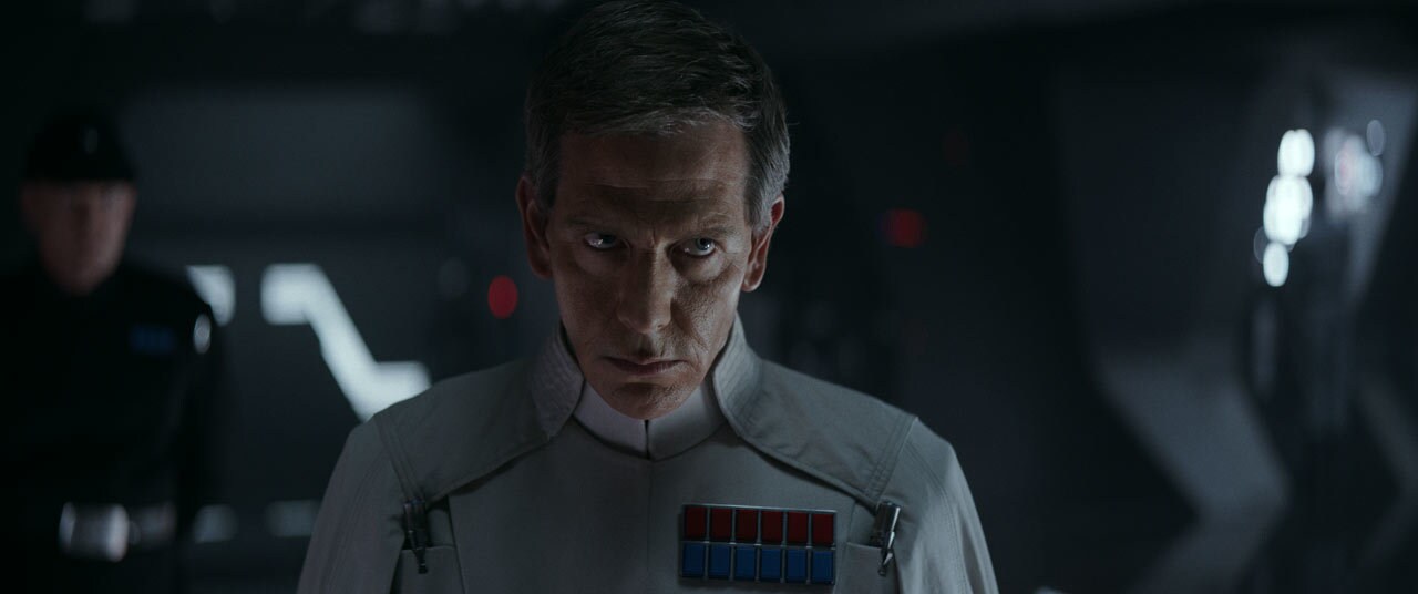 Orson Krennic is not happy
