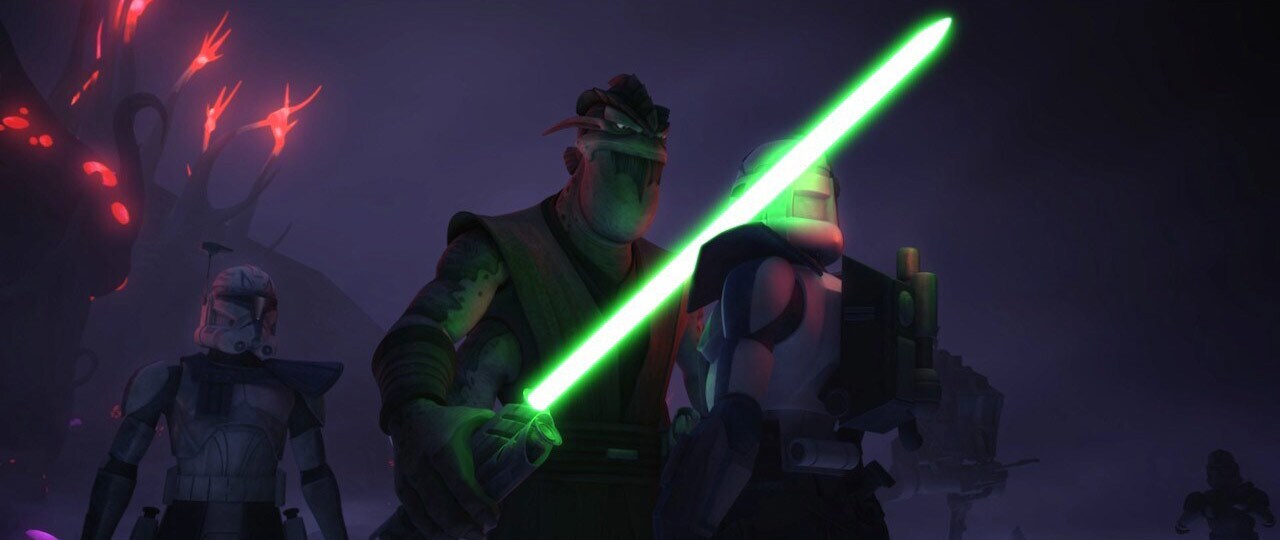Clone Trooper and General Pong Krell