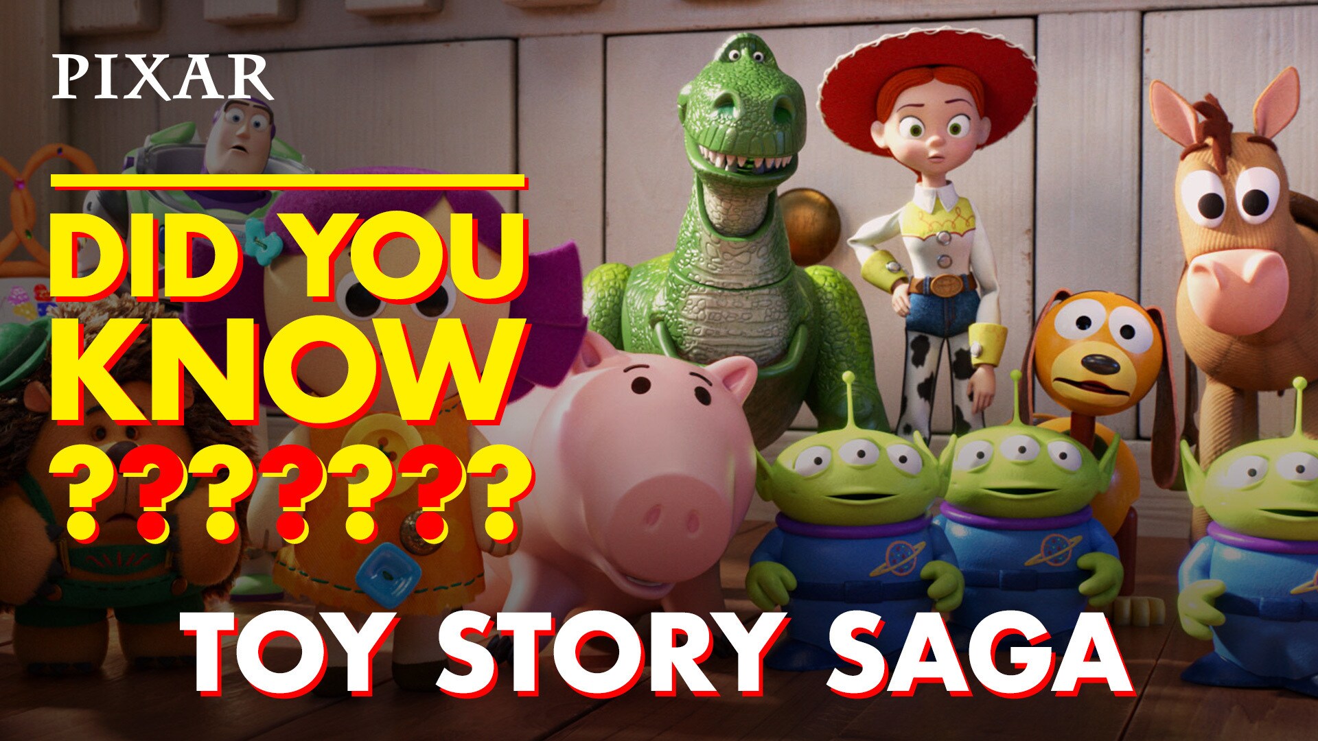 Toy Story Saga Fun Facts | Pixar Did You Know?