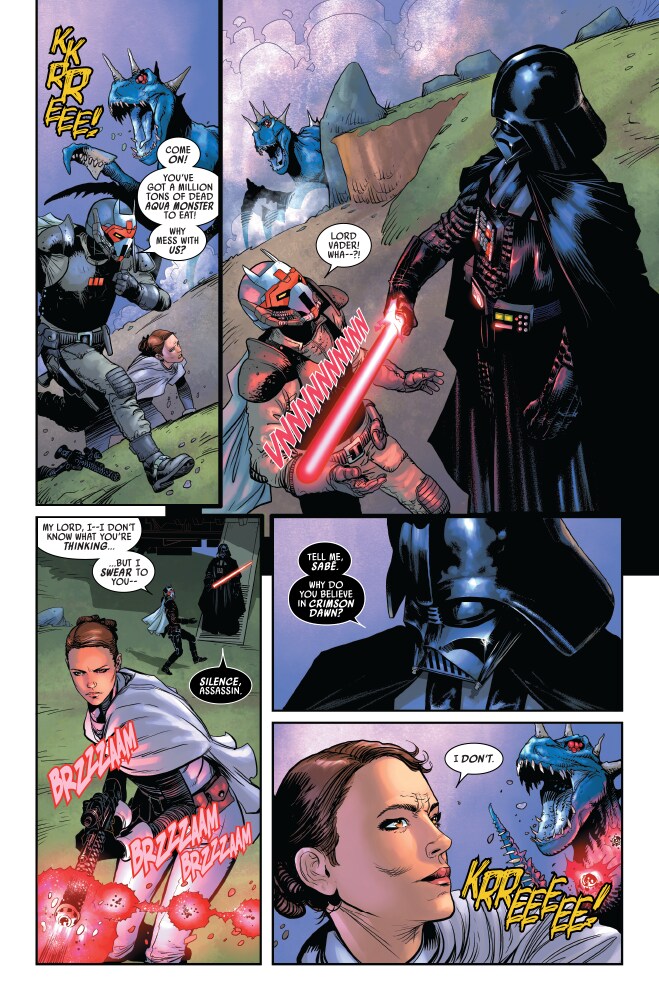 Star Wars: Darth Vader #22 preview 4