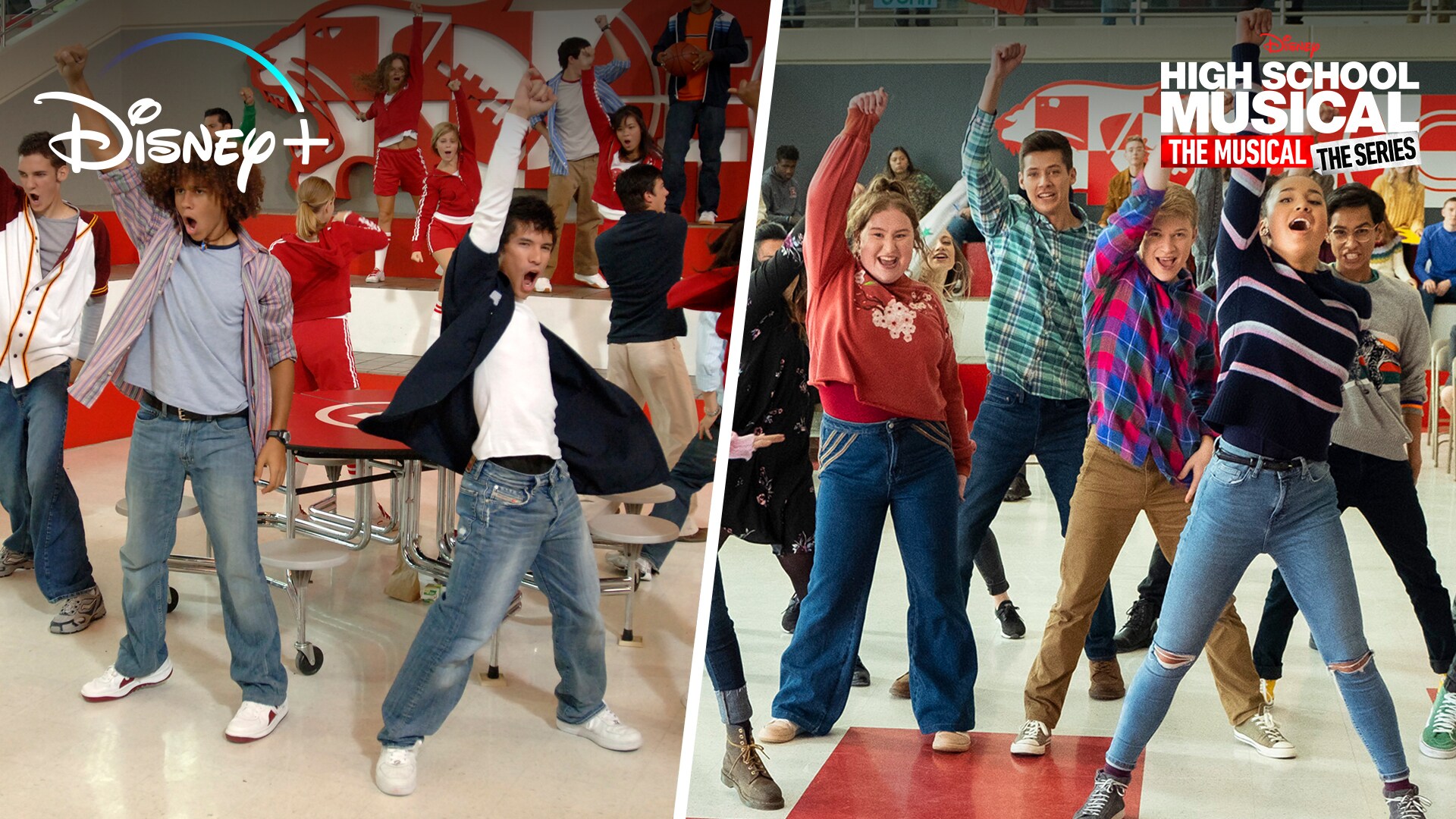 High School Musical Vs. High School Musical: The Musical: The Series Side By Side | Disney+ | Now Streaming