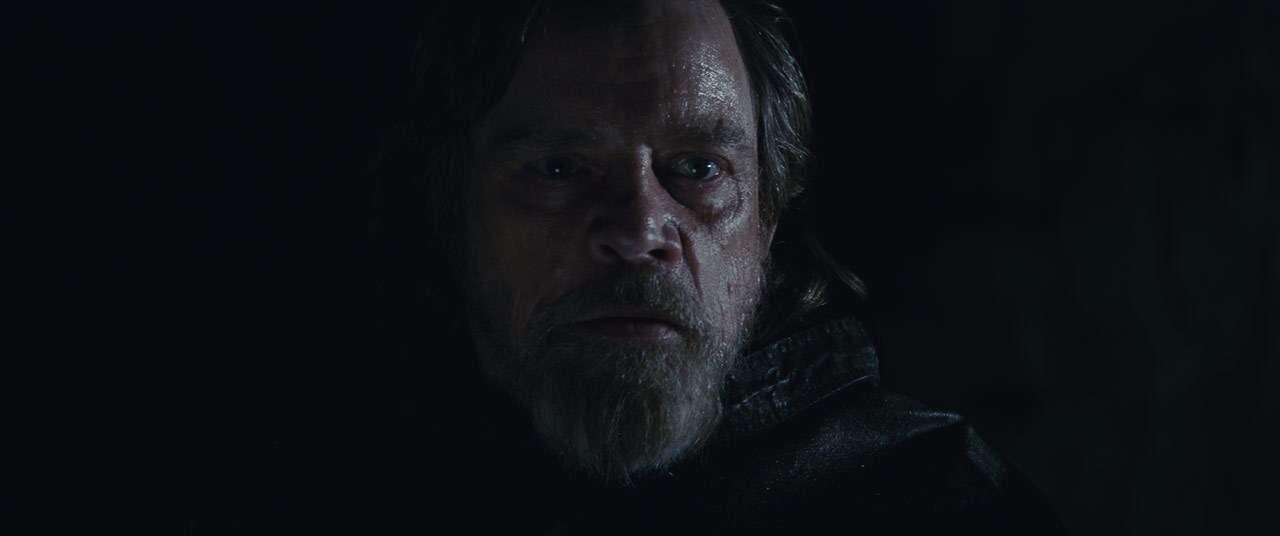 Luke Skywalker from Star Wars: The Last Jedi.