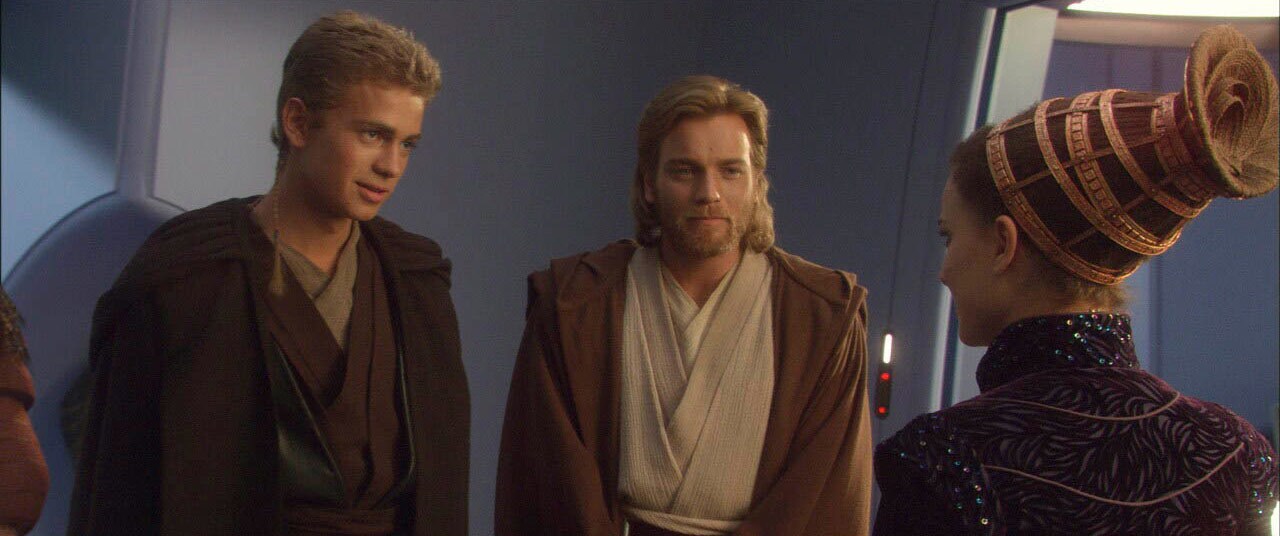 Anakin sees padme for the first time after 10 years