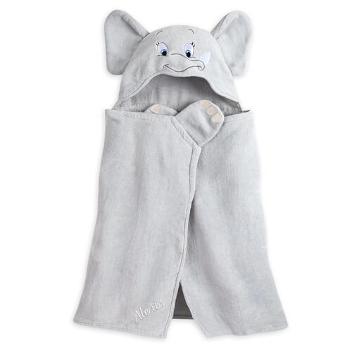 Dumbo Hooded Towel for Baby Personalizable shopDisney