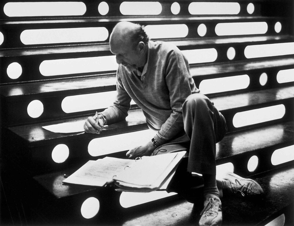 Irvin Kershner on the carbon freezing chamber set.